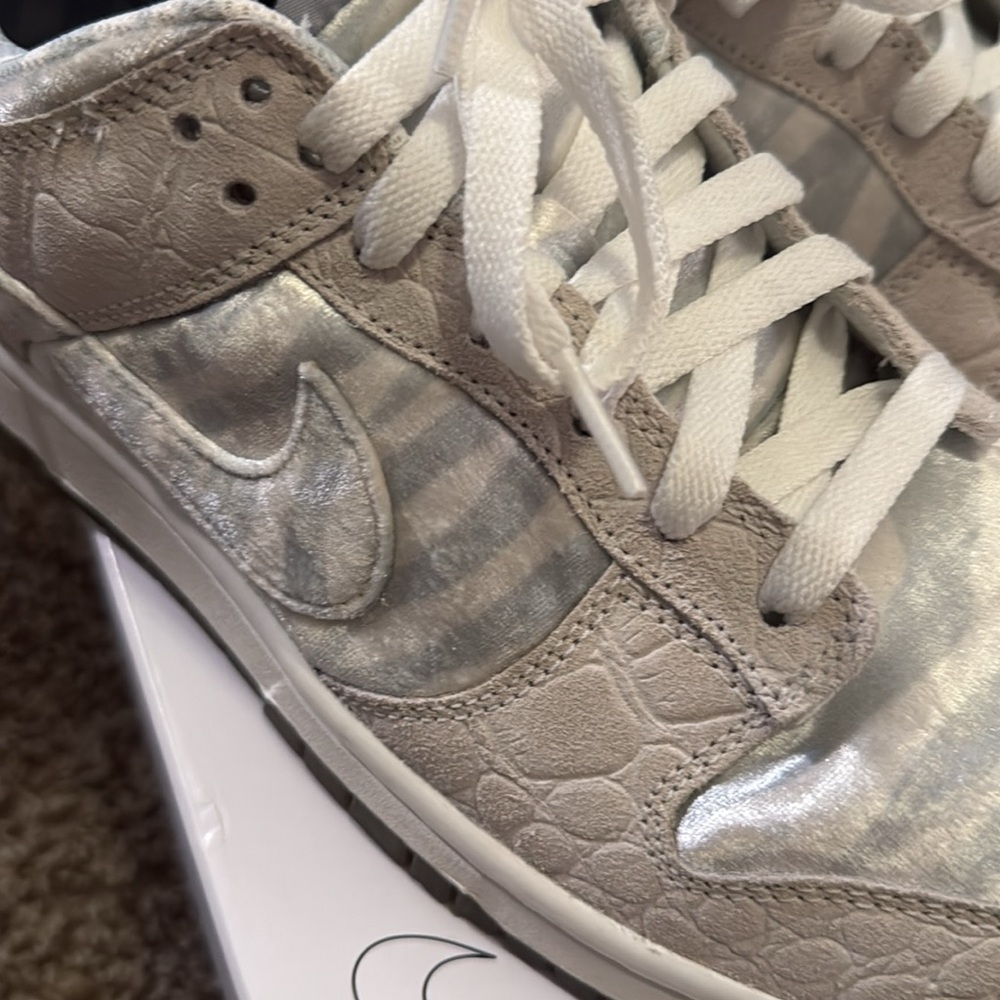 Nike Dunk by you with premium materials. Croc pattern with zebra men’s size 11 - Picture 2 of 4